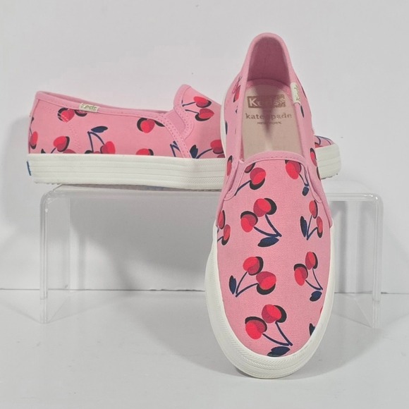 Kate Spade New York Shoes - Kate Spade New York X Keds Cherry Double‎ Decker Slip On Sneakers Women Size 6.5